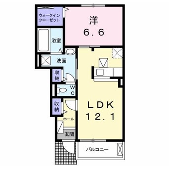 間取図 リュミエールＢ
