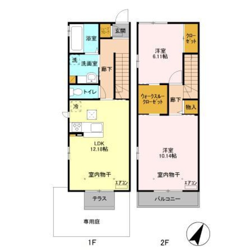 間取図 Ball Park B