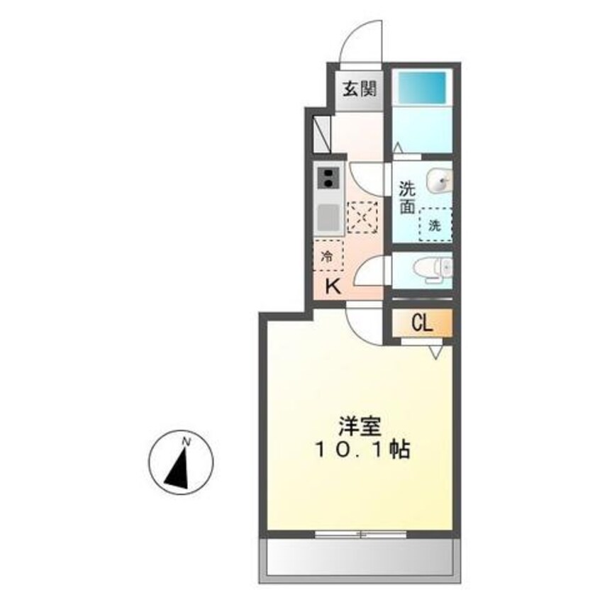 間取図 アーカムクリード