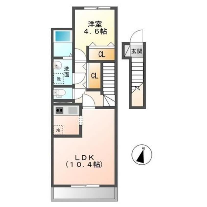 間取図 アーカムクリード