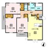 フォルテューヌD 3LDKの間取り