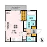 プランタン 1Rの間取り