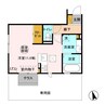 プランタン 1Rの間取り