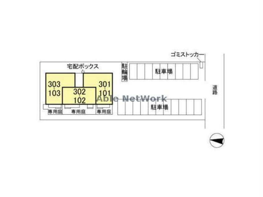 平面図 Fiore吾妻　