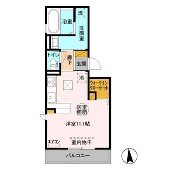 間取図 WillキシモトⅡ