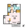 ヌーボイナリ金沢 1Rの間取り