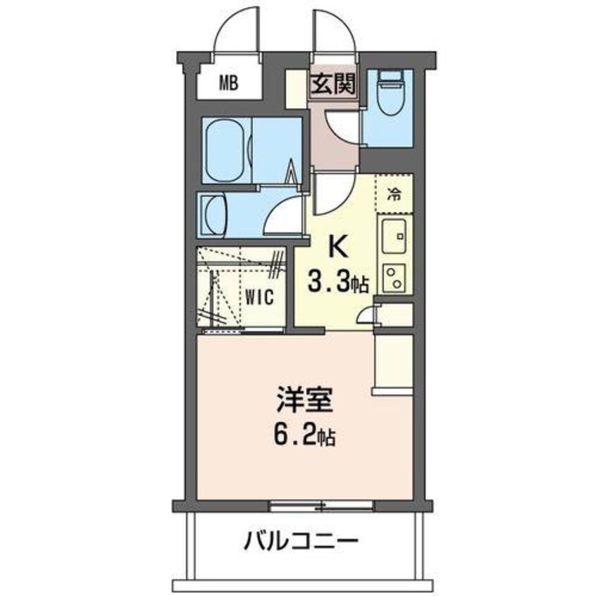 間取図 アービス柳前