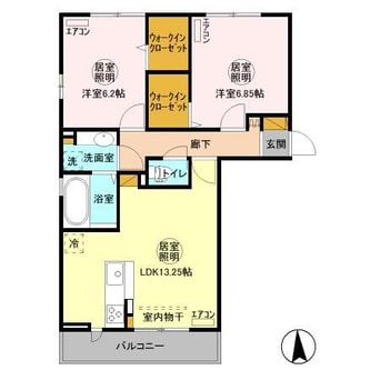 間取図 アセット木更津