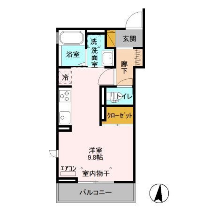 間取図 エスポワール(木更津市)