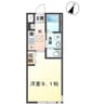 ラコルド 1Kの間取り