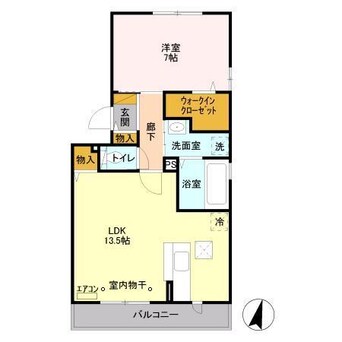 間取図 クレスティーユ