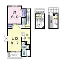 プラーンドルⅠの間取図