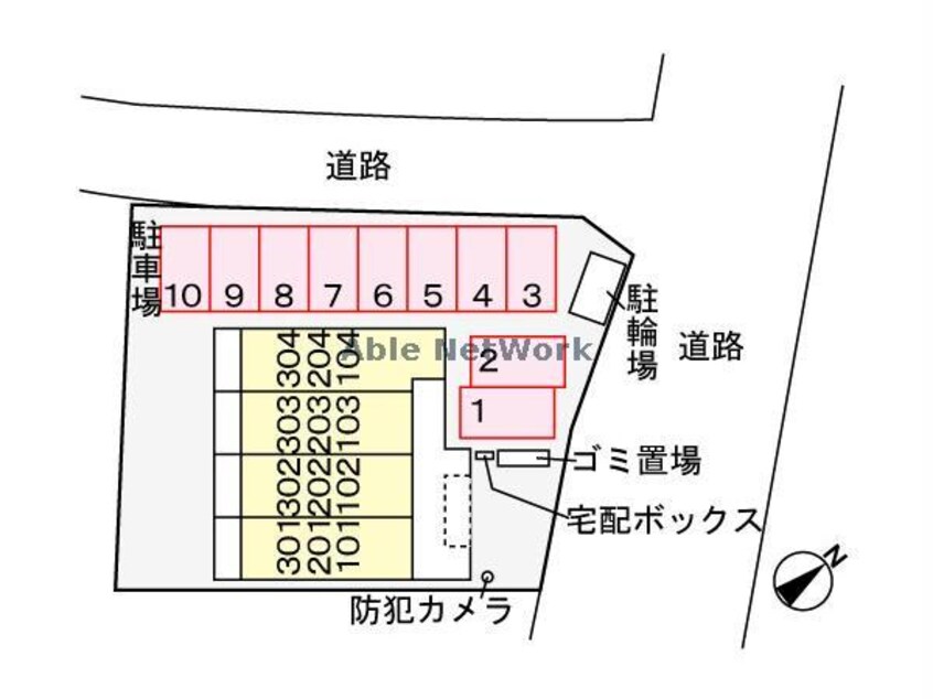 平面図 フェリーチェ五井