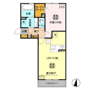 間取図 アピタコート