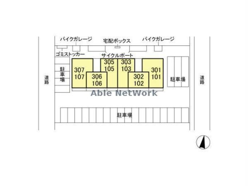 平面図 アピタコート