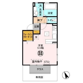 間取図 フォルテューヌ畑沢南