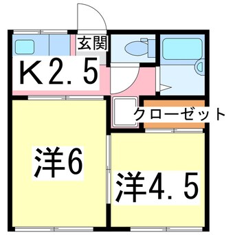 間取図 双葉ハイツ