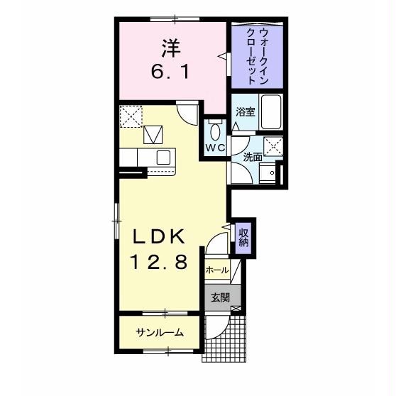 間取り図 アルバーダ