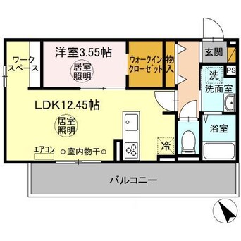 間取図 エーデルワイス