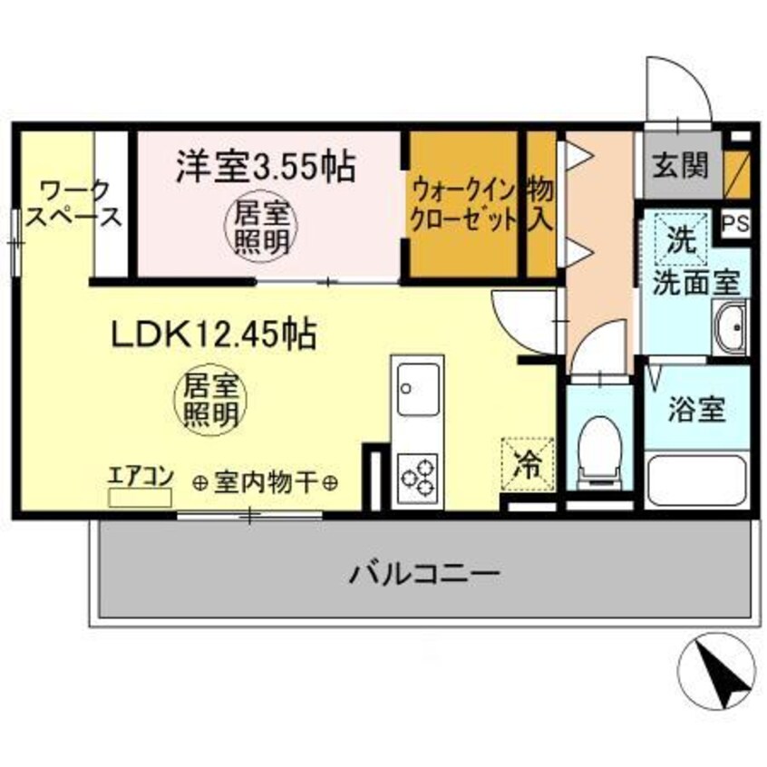 間取図 エーデルワイス