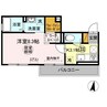 ファインパレスsuwa-Ⅳ 1Kの間取り