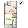 ラソレイユ 1LDKの間取り