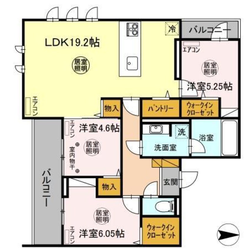 間取図 アピシウス