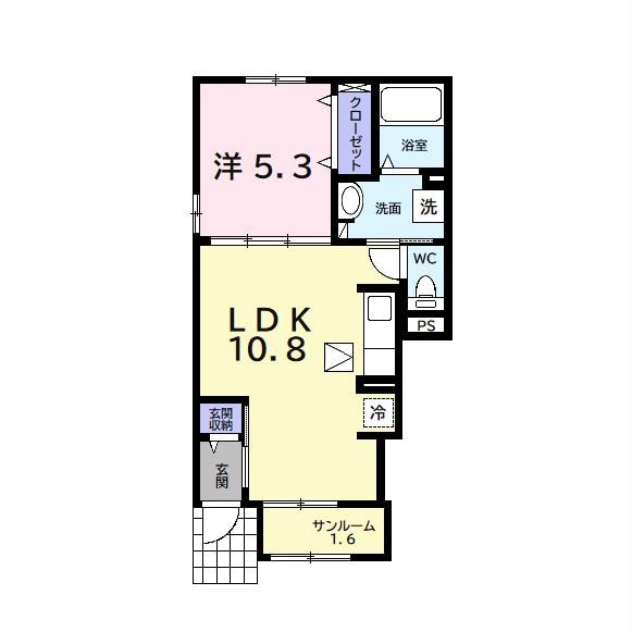 間取り図 サンヴェール蔵波3