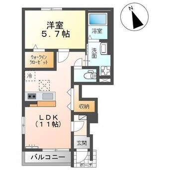 間取図 ウォルナットグローブ