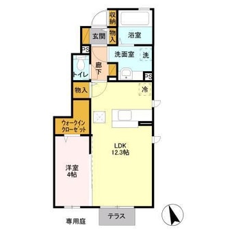 間取図 アンジュール