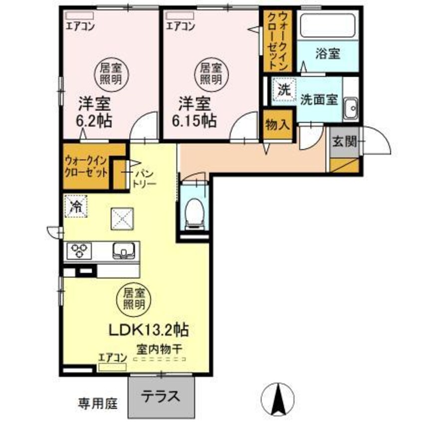 間取図 ゼフィール