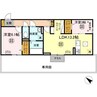 リゾナーレアクア 2LDKの間取り