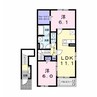 エクセレントNagisaⅡ 2LDKの間取り