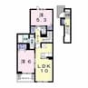 パピィエーワン 2LDKの間取り