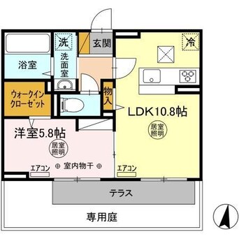 間取図 フィオーレ北子安