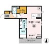 メゾンデュシーニュⅢ 1Rの間取り