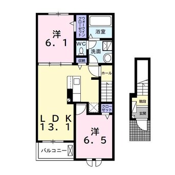 間取図 ルミネスⅢ
