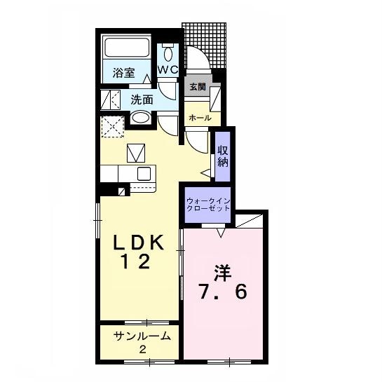 間取り図 パピィエースリー