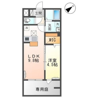 間取図 デルスドクローチェ