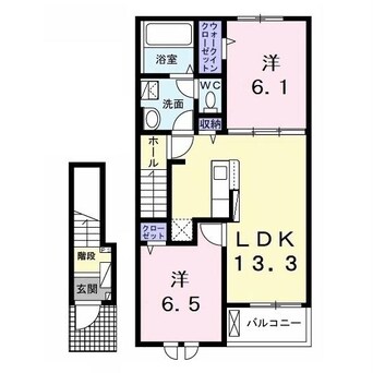 間取図 ラフォレスタシエロ