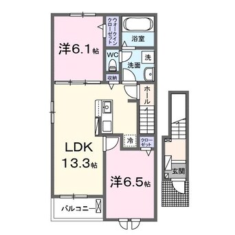 間取図 ガーデニア請西