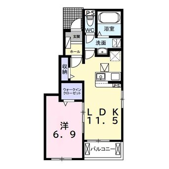 間取図 ヒカルサ君津Ⅰ