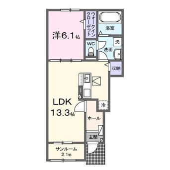 間取図 セイバリーガーデンすみれ