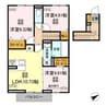 【つつこ】フリージア 3LDKの間取り