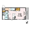 アリエッタ（木更津市金田東） 1Rの間取り