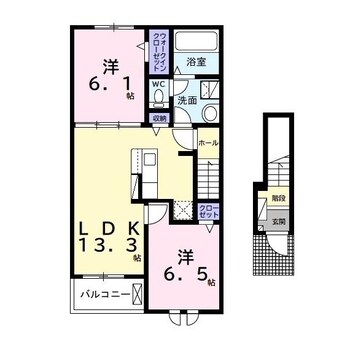 間取図 ウィズ万石