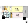 THE Rejuveport KISARAZU 1LDKの間取り