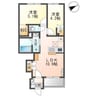 サンクチュアリ 2LDKの間取り