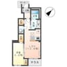 グランベル 1LDKの間取り
