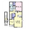 ドリーマーⅢ 1LDKの間取り